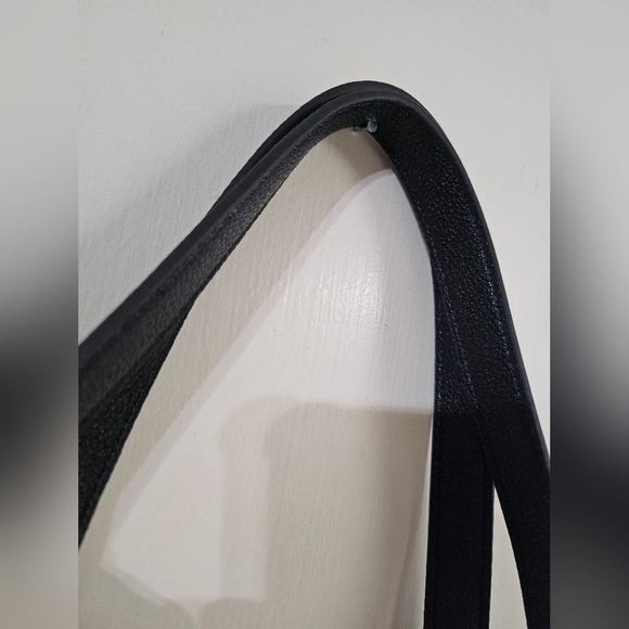 NWT Nine West Black Tote Bag with Structured Design - Picture 5 of 13